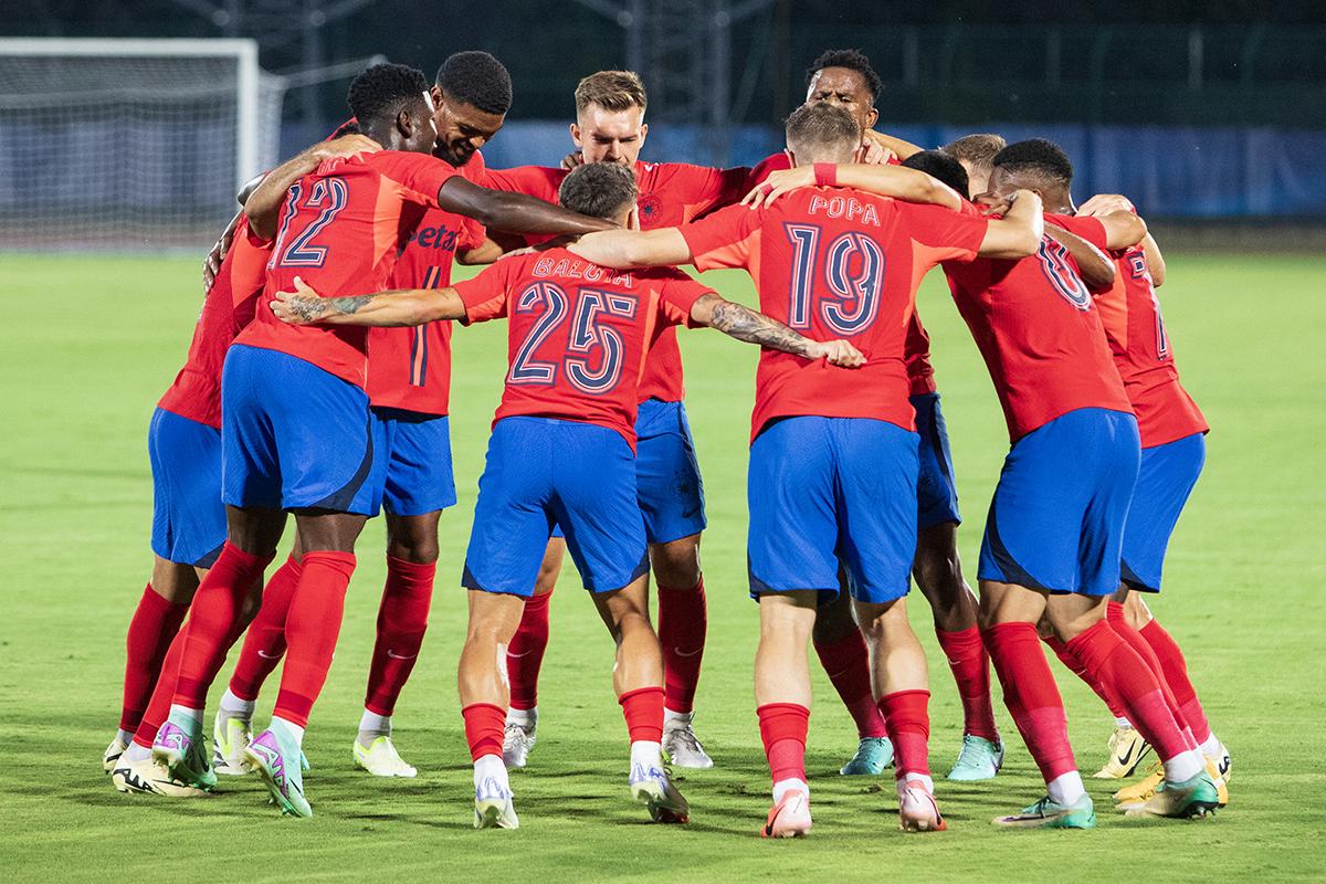 Le-a dat șapte » FCSB i-a „dezmembrat” pe amatorii de la Virtus, returul n-ar trebui să se mai joace