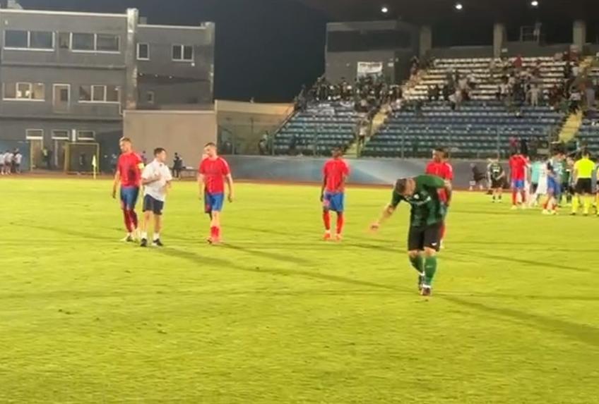 FCSB s-a distrat în deplasarea cu Virtus, din turul 1 preliminar al Ligii Campionilor, scor 7-1. Federico Piovaccari (39 de ani), atacant aflat sub contract cu formația din San Marino, a fost aclamat de galeria venită din România.
