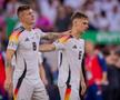 Toni Kroos este consolat de Joshua Kimmich după eliminarea Germania în „sferturile” EURO 2024 / Foto: Imago