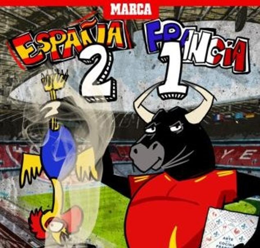 „Ochi roșii” » Titlurile din Marca și L'Equipe, după ce Spania a eliminat-o pe Franța în semifinalele de la Euro 2024