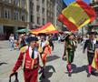 Spaniolii au făcut show în Marienplatz, francezii au rămas datori » Care a fost atmosfera în Munchen înainte de Spania - Franța + Agitație în fanzone