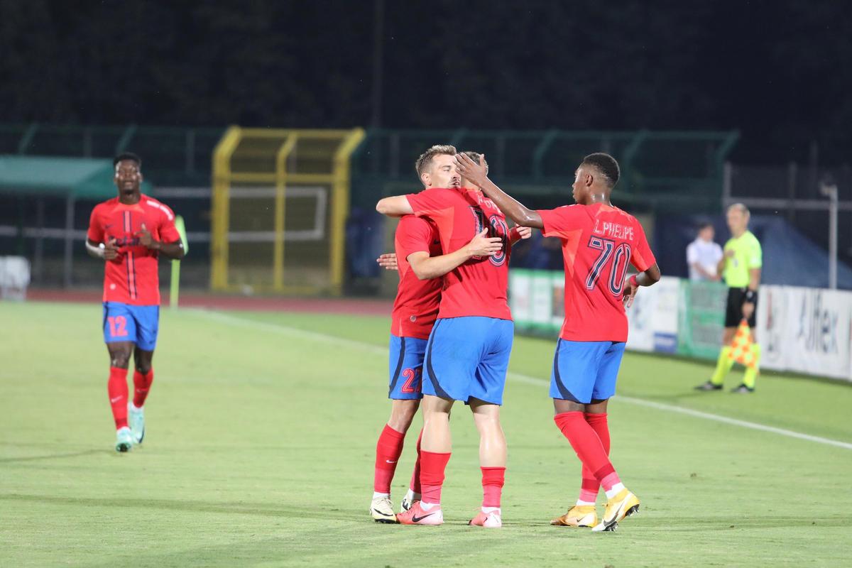 Virtus – FCSB 1-7, cea mai clară victorie administrată de „roș-albaștri” în cupele europene » Alte 5 partide ale echipelor românești depășesc borna campioanei