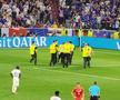 Un fan a intrat pe teren în Spania - Franța și și-a îndeplinit obiectivul, înainte să fie prins de stewarzi