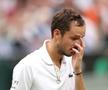 Liderul mondial Jannik Sinner, eliminat în „sferturi” la Wimbledon » Probleme medicale în setul 3: „Am simțit că nu se mișcă bine”