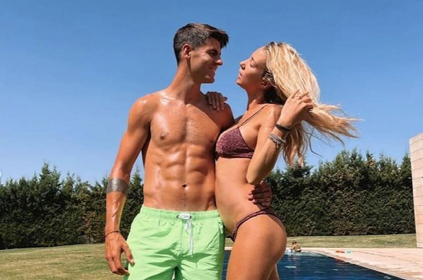 Alvaro Morata și Alice Campello au o căsnicie fericită / Foto: Instagram