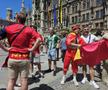 Spaniolii au făcut show în Marienplatz, francezii au rămas datori » Care a fost atmosfera în Munchen înainte de Spania - Franța + Agitație în fanzone