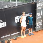 Simona Halep la meciul demonstrativ de la Iași FOTO Roxana Fleșeru