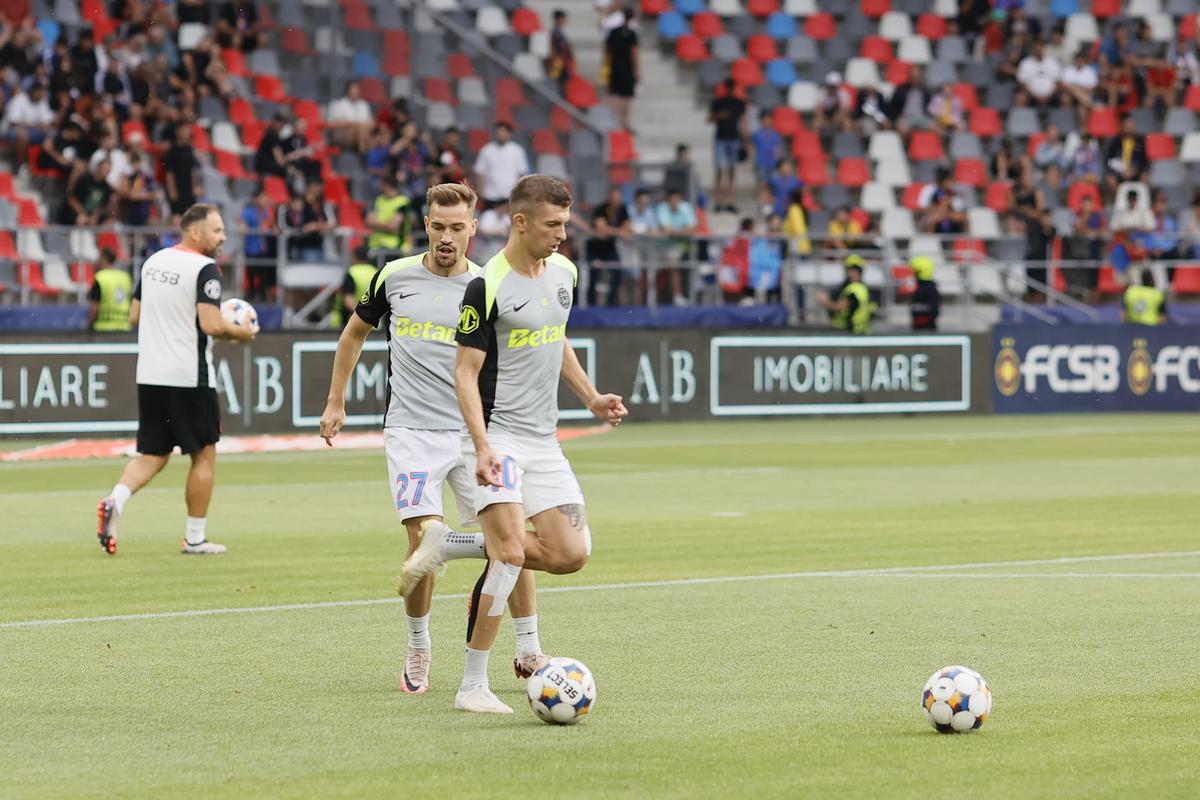 FCSB - Inter d'Escaldes » Imagini dinaintea partidei