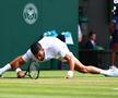 Novak Djokovic s-a calificat pentru a 14-a oară în semifinale la Wimbledon / Foto: Imago Images