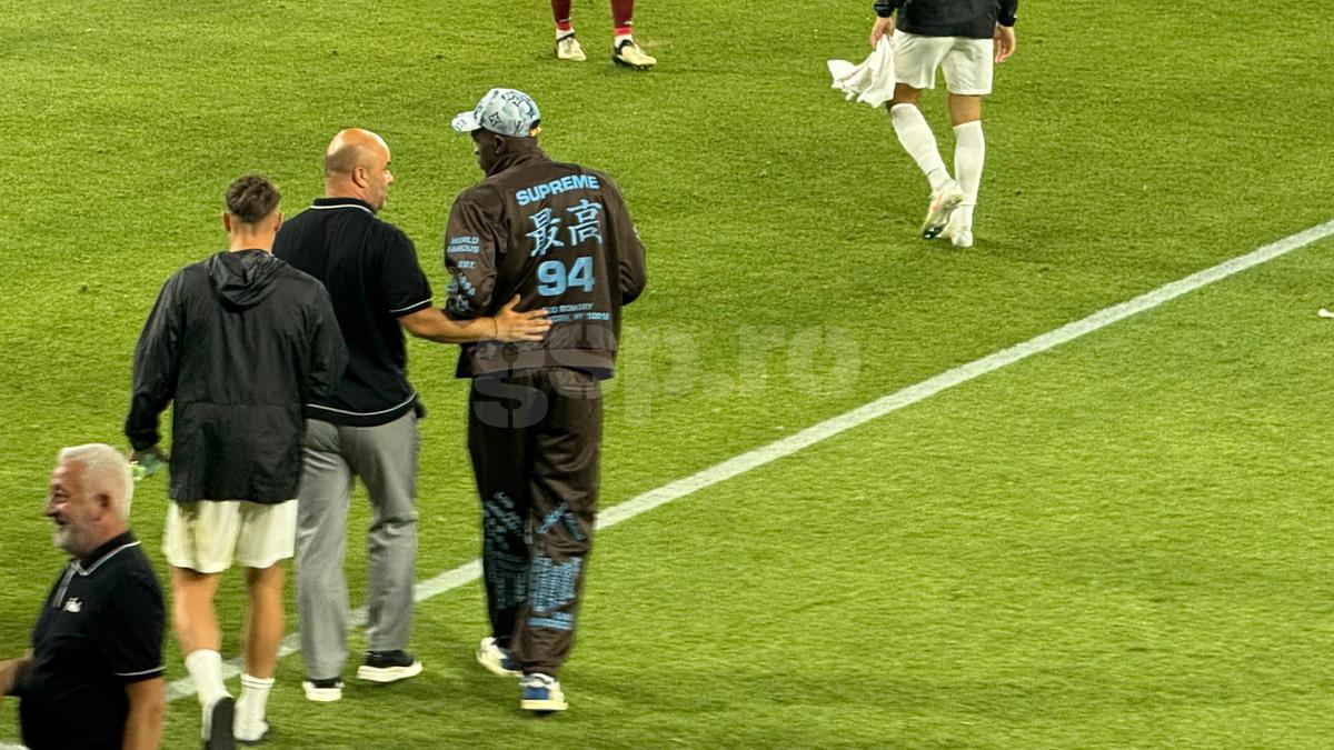 Ce s-a întâmplat pe gazon imediat după FCSB - Inter d'Escaldes » Crețu a făcut din nou tumbe, un jucător a fost băgat în ședință