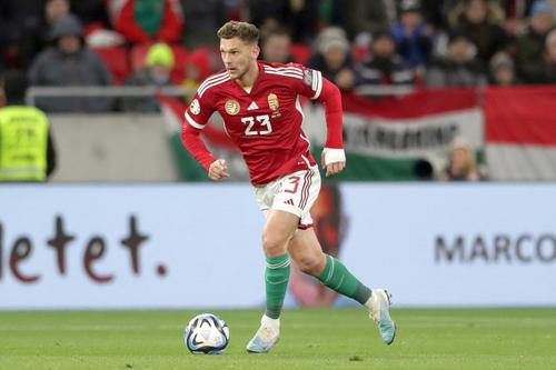 Balint Vecsei, jucând pentru Ungaria // foto: Imago Images