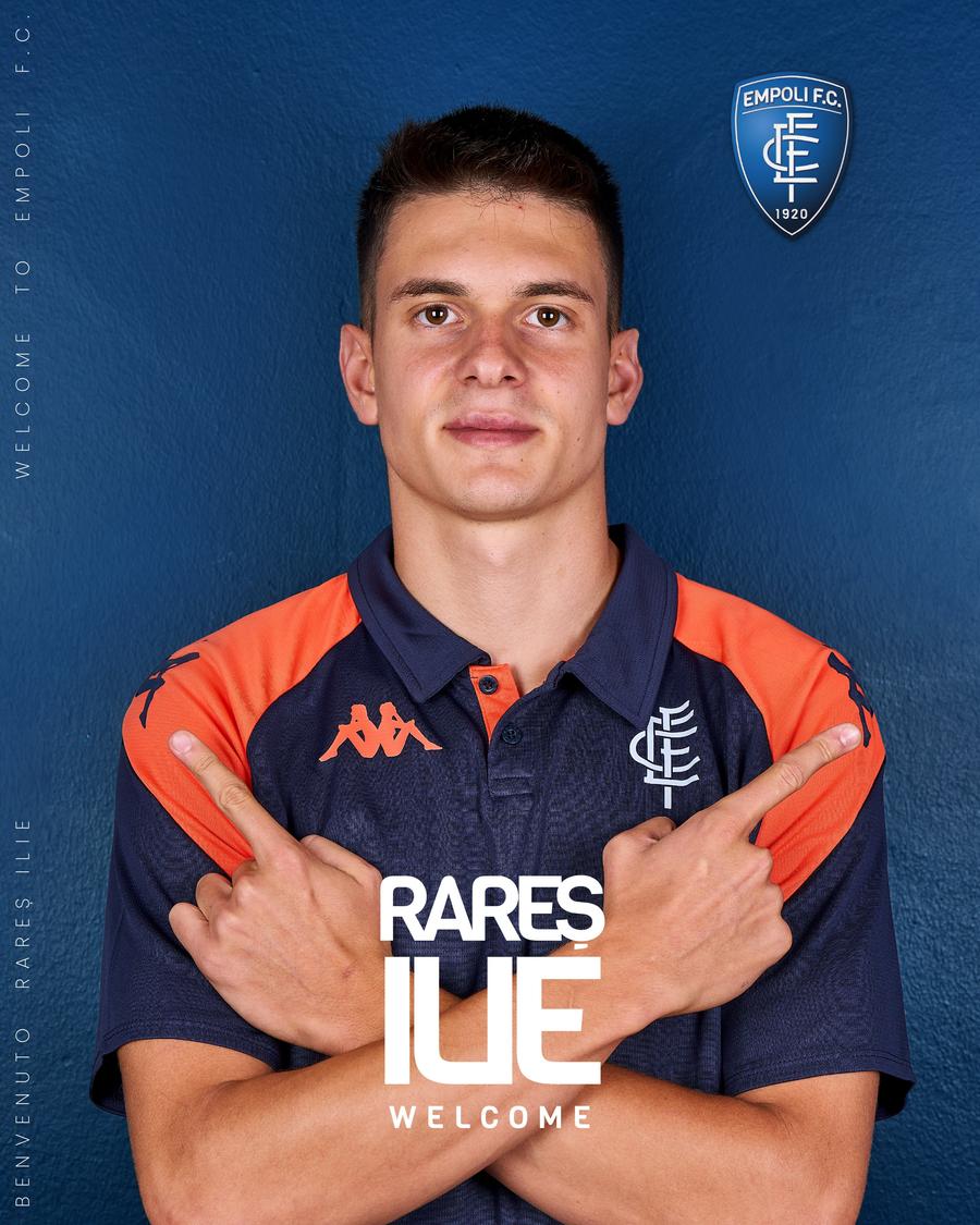 Rareș Ilie, prezentat de Empoli Rareș Ilie se pregătește de al cincilea împrumut! » Cu ce echipă discută Nice