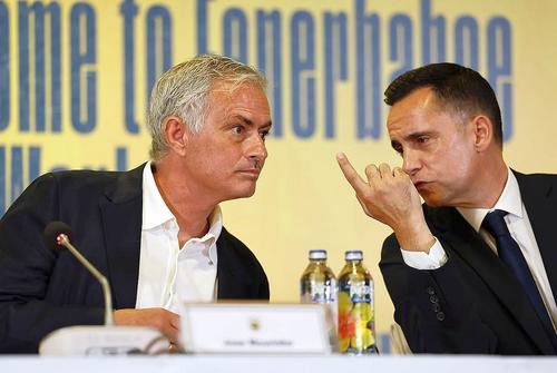 Mario Branco, alături de Jose Mourinho la Fenerbahce // foto: Instagram @ mjbranco75