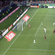 Golul marcat de Ștefănescu în FCSB - Inter D'Escaldes