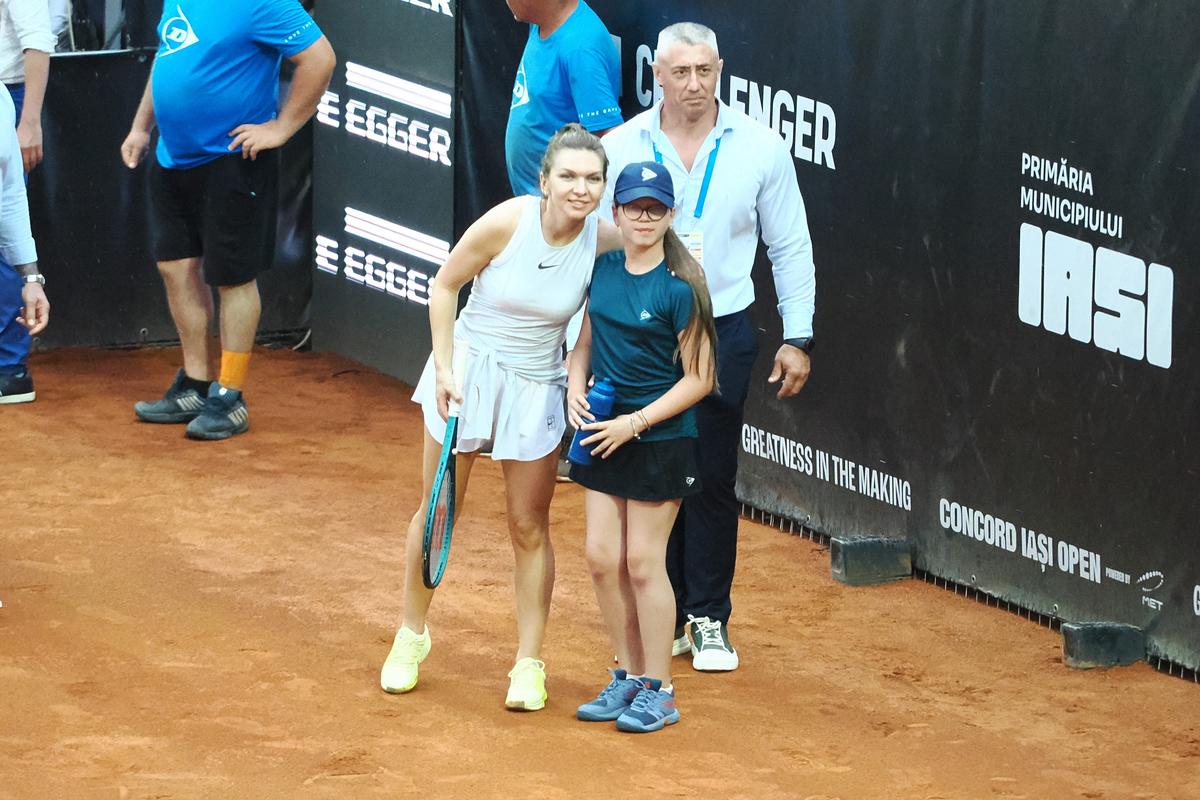 Simona Halep la Iași