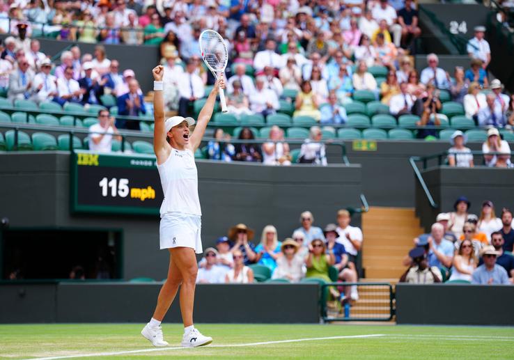 Iga Swiatek - Liudmila Samsonova 6-2, 7-5, în „sferturi” la Wimbledon