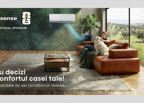 Hisense, lider de piață pe segmentul AC, lansează noi soluții inteligente de aer condiționat