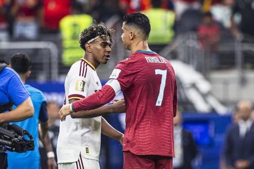 Lamine Yamal și Cristiano Ronaldo / Foto: Imago Images