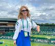 Andreea Bălan și Victor Cornea la Wimbledon // foto: instagram @andreeabalanofficial
