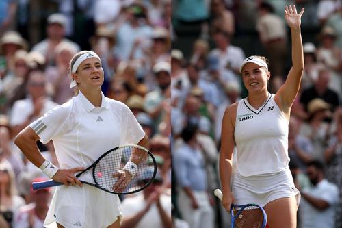 Karolina Muchova - Linda Noskova, finala de la Wimbledon/Foto: colaj Getty Images