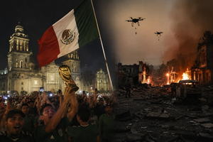 În timp ce Mexicul sărbătorea Cupa Mondial, cartelurile bombardau un sat cu drone: „Unii celebrează goluri, noi suntem masacrați”