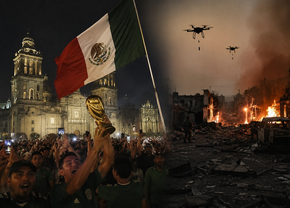 În timp ce Mexicul sărbătorea Mondialul, cartelurile bombardau un sat cu drone: „Unii celebrează goluri, noi suntem masacrați”
