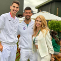 Andreea Bălan și Victor Cornea la Wimbledon // foto: instagram @andreeabalanofficial