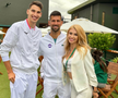 Andreea Bălan și Victor Cornea la Wimbledon // foto: instagram @andreeabalanofficial
