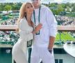 Andreea Bălan și Victor Cornea la Wimbledon // foto: instagram @andreeabalanofficial