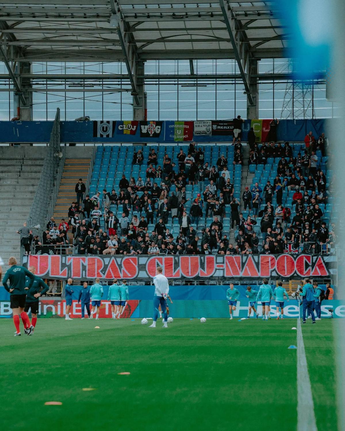 Slavă ție, Neofytos! U Cluj a rezistat eroic în exilul lui Dinamo Kiev și joacă pentru calificare pe Cluj Arena