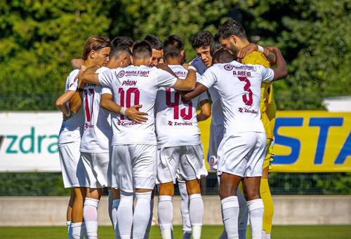 CFR Cluj încheie cantonamentul din Slovenia fără înfrângere // foto: Facebook CFR Cluj