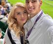 Andreea Bălan și Victor Cornea la Wimbledon // foto: instagram @andreeabalanofficial