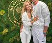 Andreea Bălan și Victor Cornea la Wimbledon // foto: instagram @andreeabalanofficial