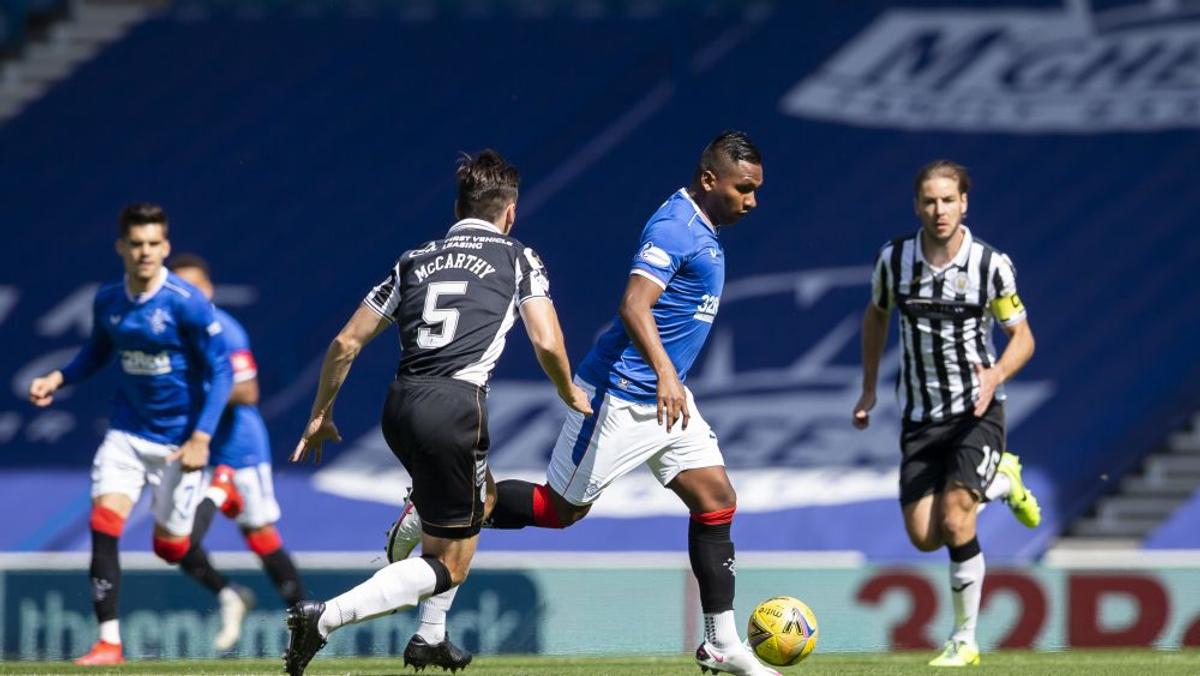 RANGERS - ST. MIRREN 3-0. FOTO Ianis Hagi, integralist în meciul care duce Rangers pe primul loc în Scoția