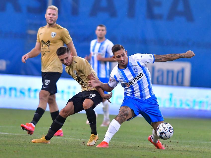 CS Universitatea Craiova a învins-o pe FC Voluntari, scor 3-0, în runda #4 din Liga 1 FOTO: facebook.com/UCVOficial