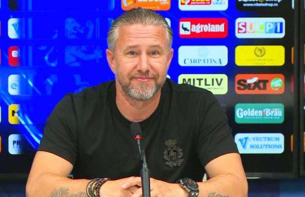 Laurențiu Reghecampf a explicat de ce l-a lăsat pe Mihai Bălașa în tribună și schimbările care au decis meciul cu Voluntari: „Ce să se întâmple?”