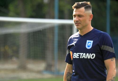 Mirel Rădoi, noul antrenor al Universității Craiova/ foto:  Facebook @Universitatea Craiova