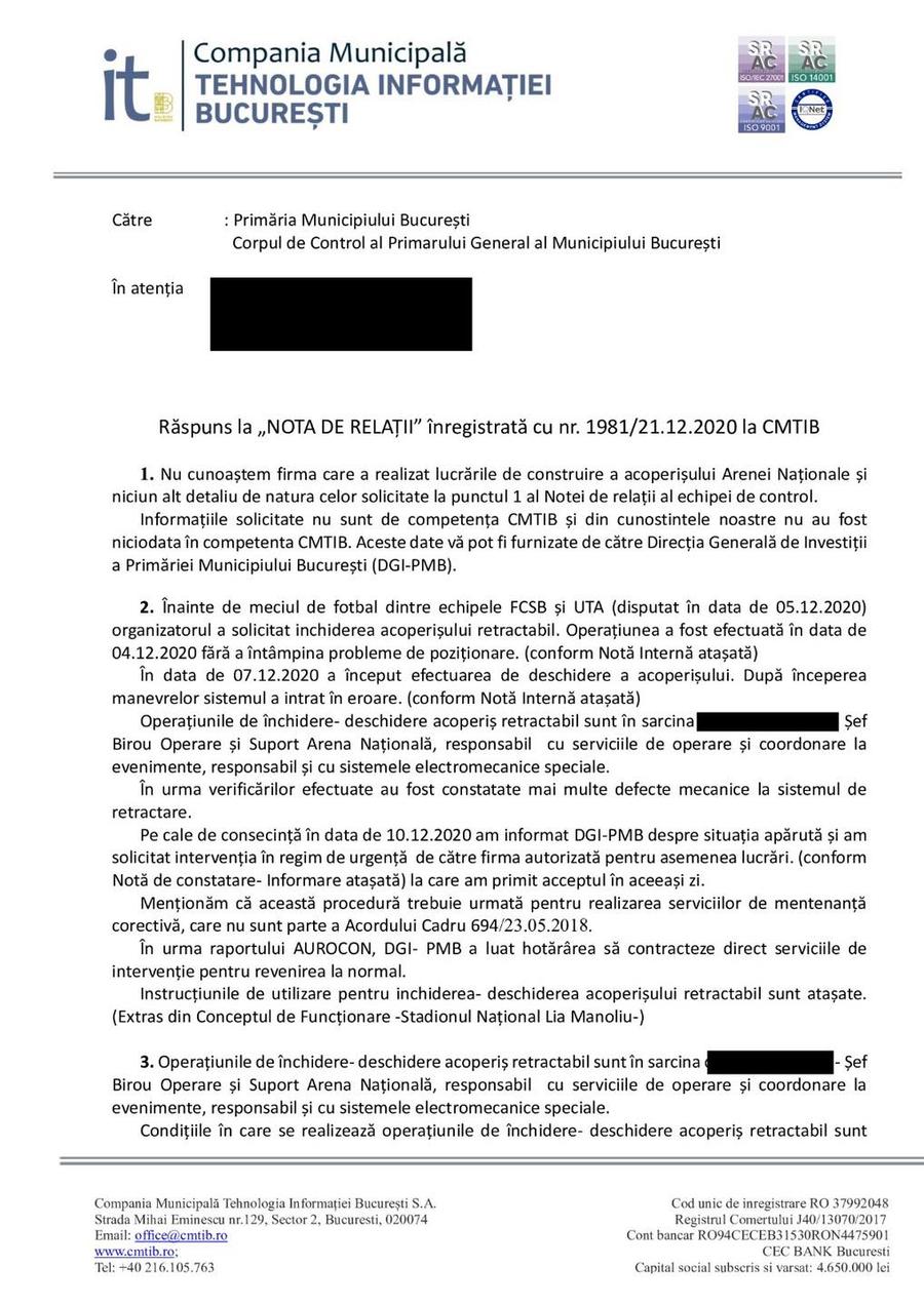 Gabriela Firea, noi acuze la adresa lui Nicușor Dan pe tema Arenei Naționale: „E un mincinos!” + Ce documente a prezentat