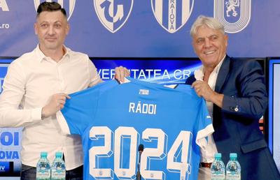 Mirel Rădoi a fost prezentat la Universitatea Craiova » Ce a spus noul antrenor al oltenilor