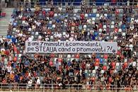 A început răscoala în Ghencea! Ultrașii de la „Sud” s-au mutat sub oficială și dau tonul revoltei împotriva conducerii