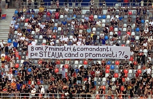 A început răscoala în Ghencea! Ultrașii de la „Sud” s-au mutat sub oficială și dau tonul revoltei împotriva conducerii