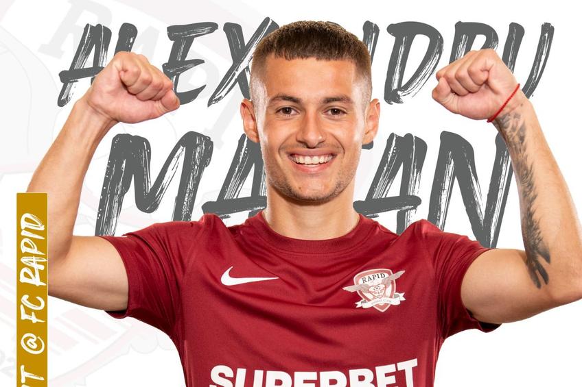 Alexandru Mățan e noul jucător al Rapidului