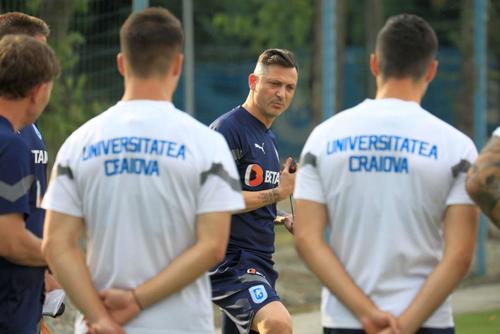 Mirel Rădoi / Sursă foto: Facebook@ Universitatea Craiova