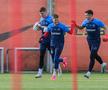 Distracție la antrenamentul FCSB » Cum i-a testat Neubert pe jucători + Charalambous s-a băgat la joc