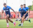 Distracție la antrenamentul FCSB » Cum i-a testat Neubert pe jucători + Charalambous s-a băgat la joc