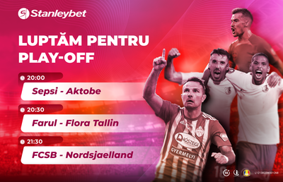 Doar două sunt favorite! FCSB, Farul și Sepsi iau cu asalt grupele ECL!
