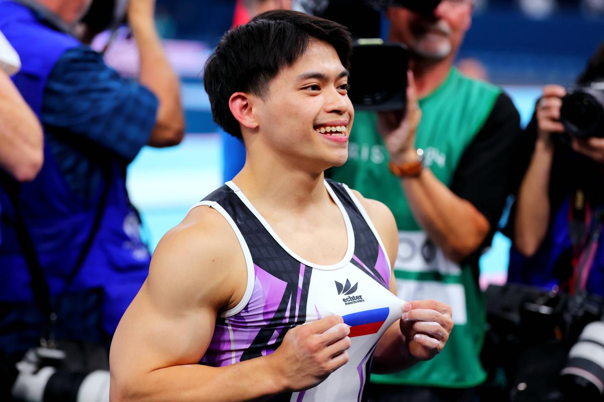Carlos Yulo, al doilea medaliat olimpic cu aur din istoria Filipine