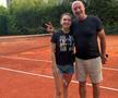 Simona Halep și Daniel Dobre, foto: Instagram @simonahalep