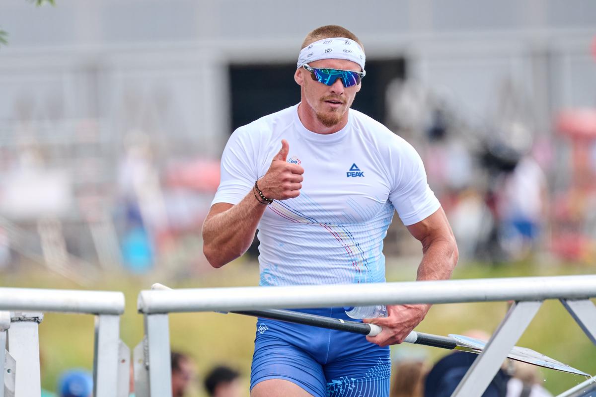 Cătălin Chirilă, locul 1 în finala B la canoe-1 1000 de metri » Perfomanță solidă în cursa de consolare de la Vaires-sur-Marne