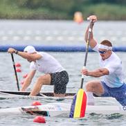 Cătălin Chirilă, locul 1 în finala B la canoe-1 1000 de metri. Foto: Raed Krishan